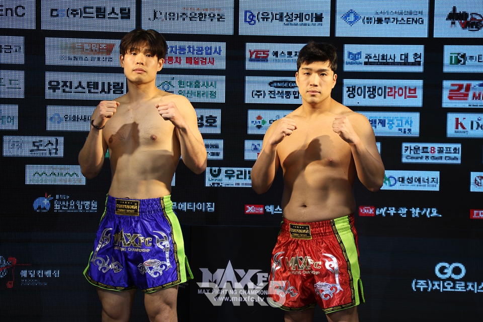 MAXFC 더블챔프 김준화, 웰터 1위 권기섭과 타이틀전